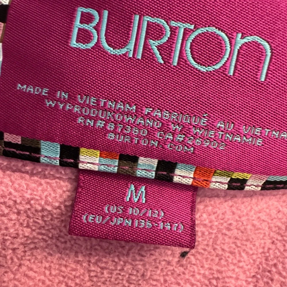 Burton Kids Pink and Orange Ski Jacket